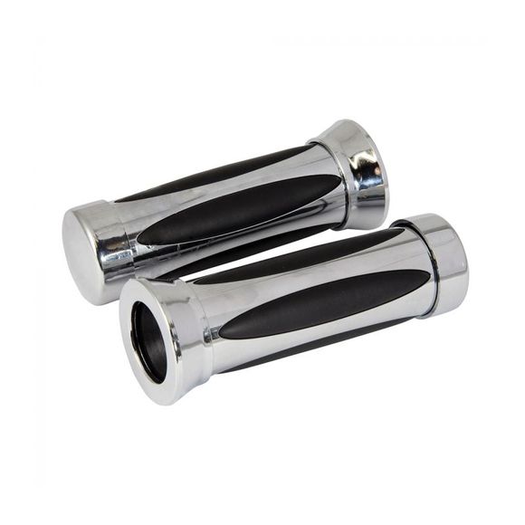 Bike It handlebar grips 22 mm left 25 mm right Universal - GrayRef: Bik0746 / Grprd36