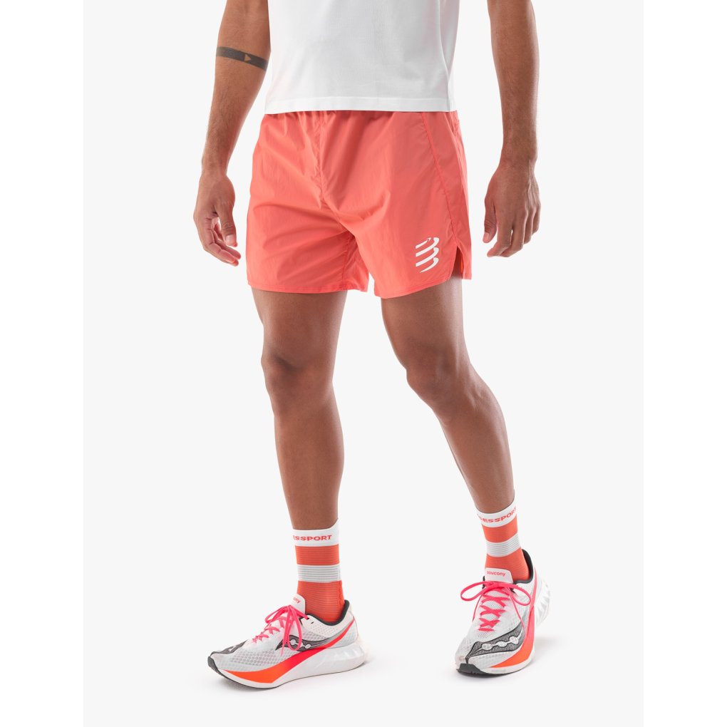 Compressport Performance Running Shorts Men - tigerlily