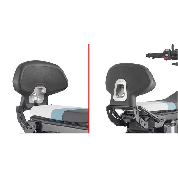 Dosseret Givi PASSAGER - NoirBMW 0 CE 02 - 2024 - 2025Ref : GI2416 / TB5147A