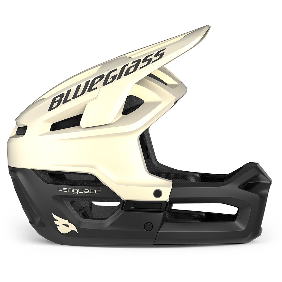 Bluegrass Vanguard Core MIPS Helmet - white black matt