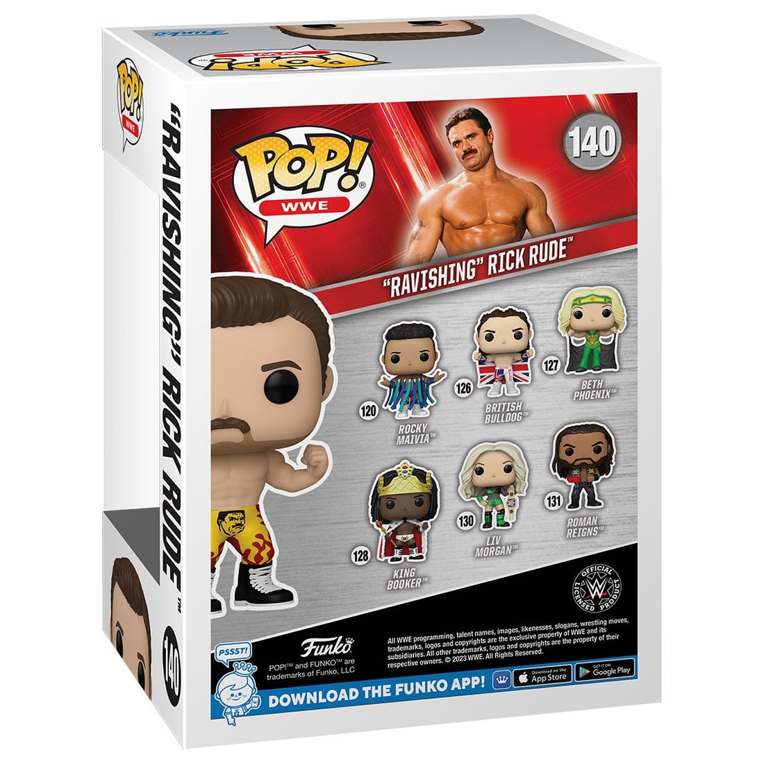 Funko POP! #140 Ravishing Rick Rude Vinyl WWE Legends Figure
