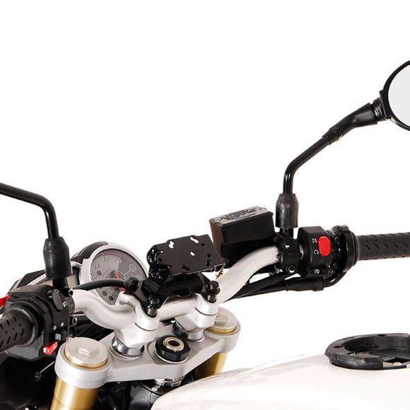 SW-MOTECH GPS Mount — Handlebar Bracket — BlackRef: GPS.07.646.10600/B
