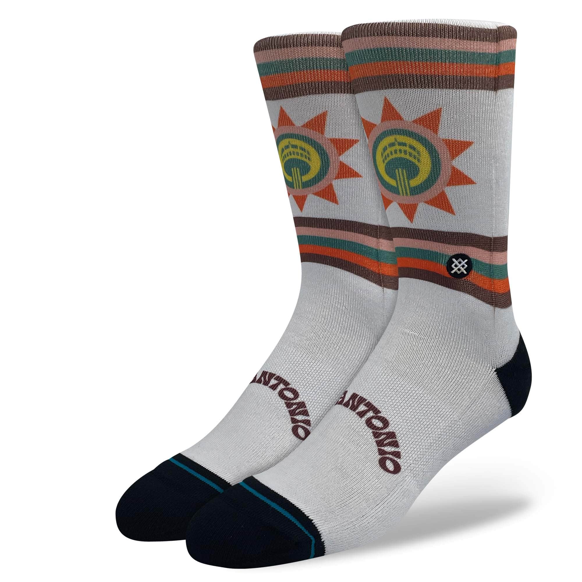San Antonio Spurs 2023/24 NBA City Edition Stance Crew Socks
