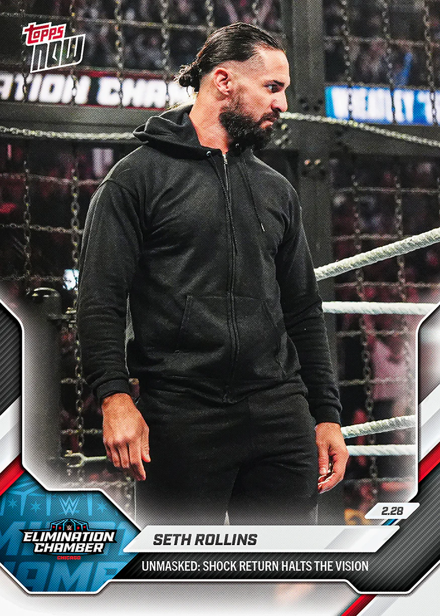 Seth Rollins - 2026 WWE Topps NOW® - Card 26 - PR: 1115