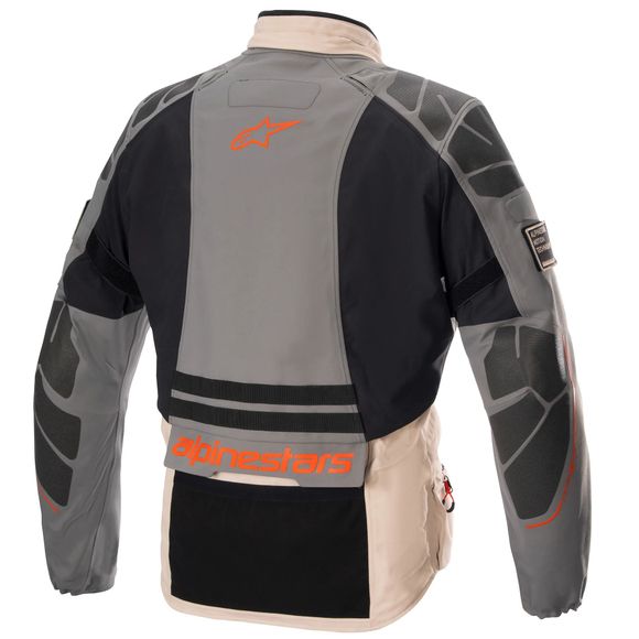 Motorcycle Jacket Alpinestars Amt -10R Drystar Xf - Gray / OrangeRef: AP12821