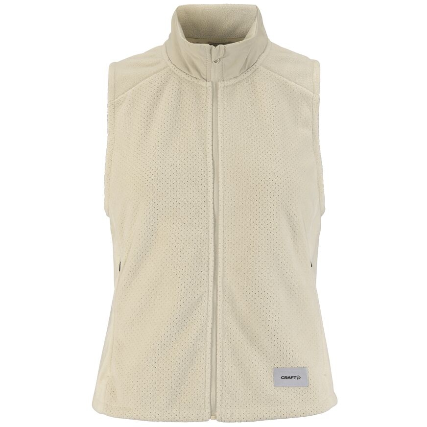CRAFT SubZ Fleece Running Vest Women - Plaster