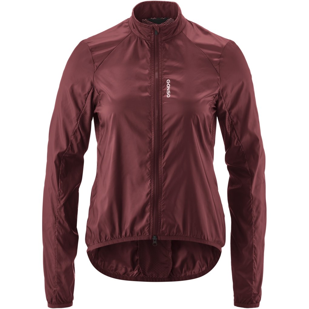 Gonso Road Wind Jacket Women - Cherokee Brick