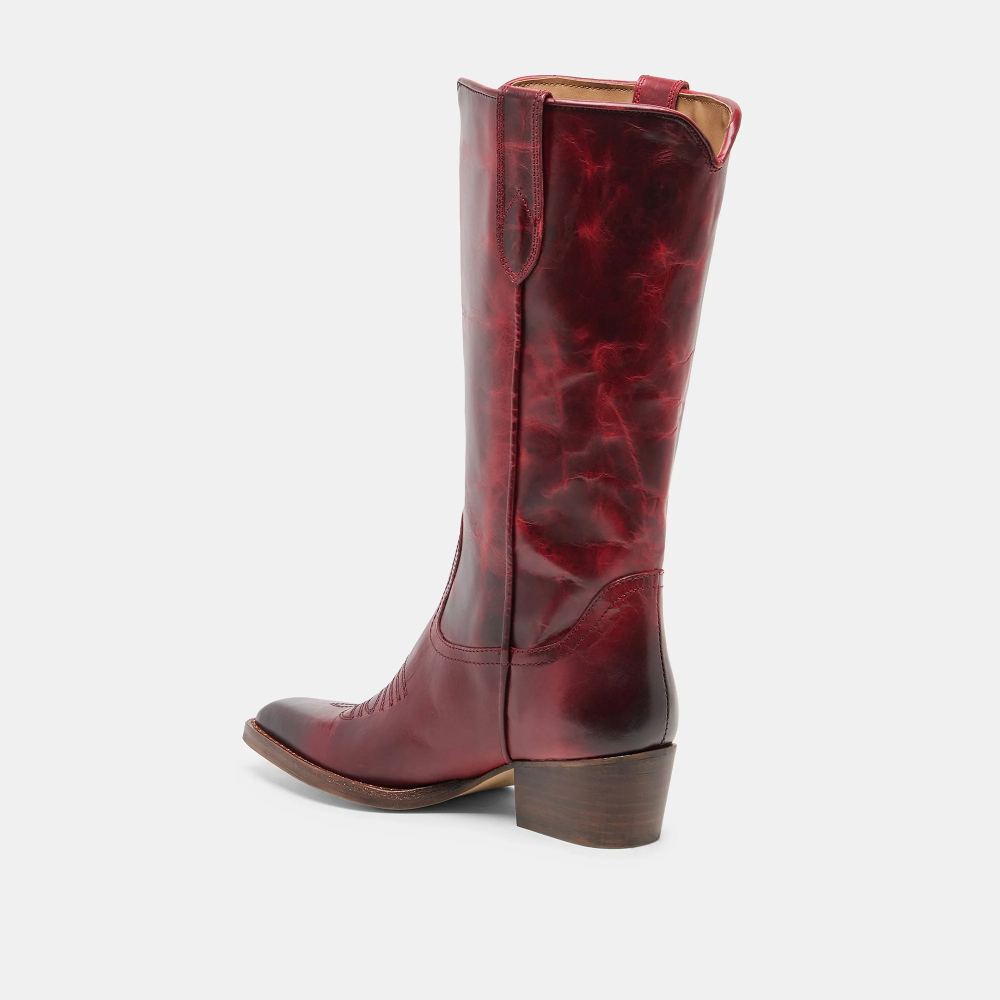 VIGLA BOOTS GARNET LEATHER