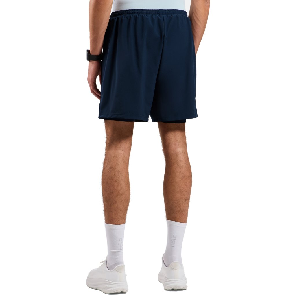 Odlo Essentials 6-Inch 2-In-1 Running Shorts 2.0 Men - dark sapphire