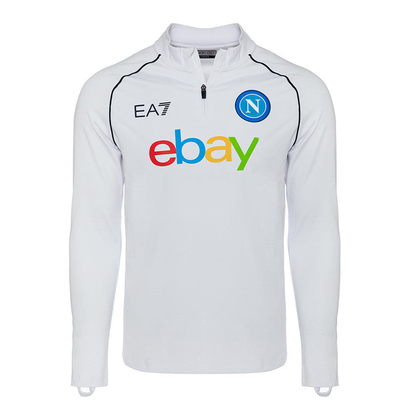 SSC Napoli Training White Sweatshirt 2023/2024