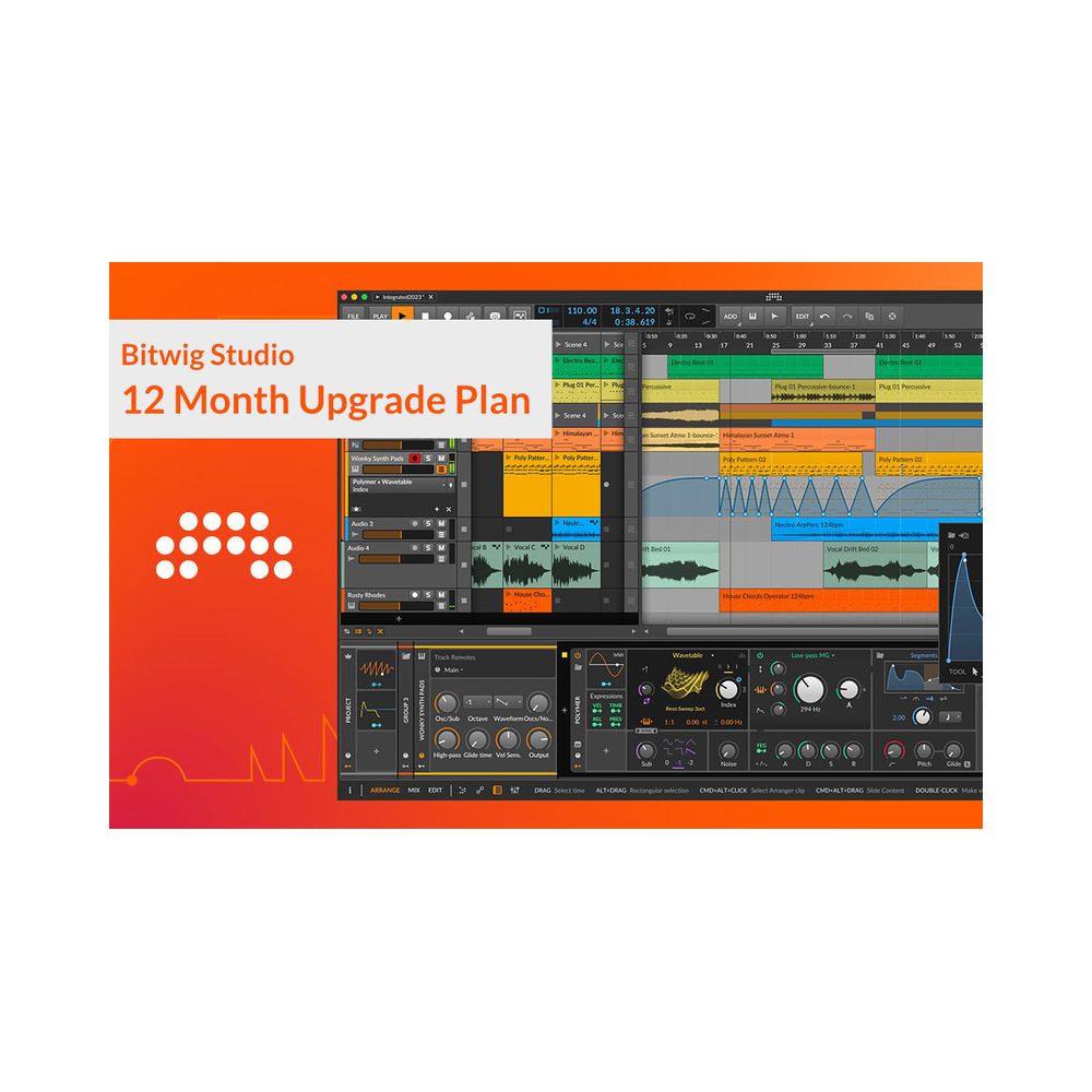 Bitwig Studio Upgrade Plan – Thomann Ireland
