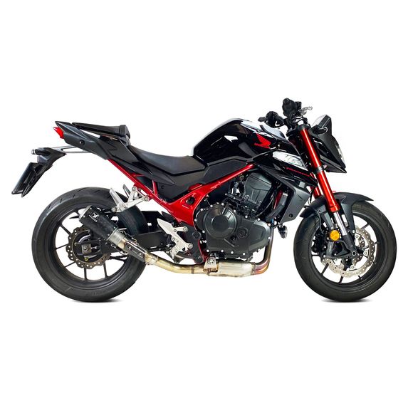 Ixrace mk2 carbon forged silencer - blackHONDA 750 CB 750 HORNET - 2023 - 2024Ref: zs0222 / ah6244cx