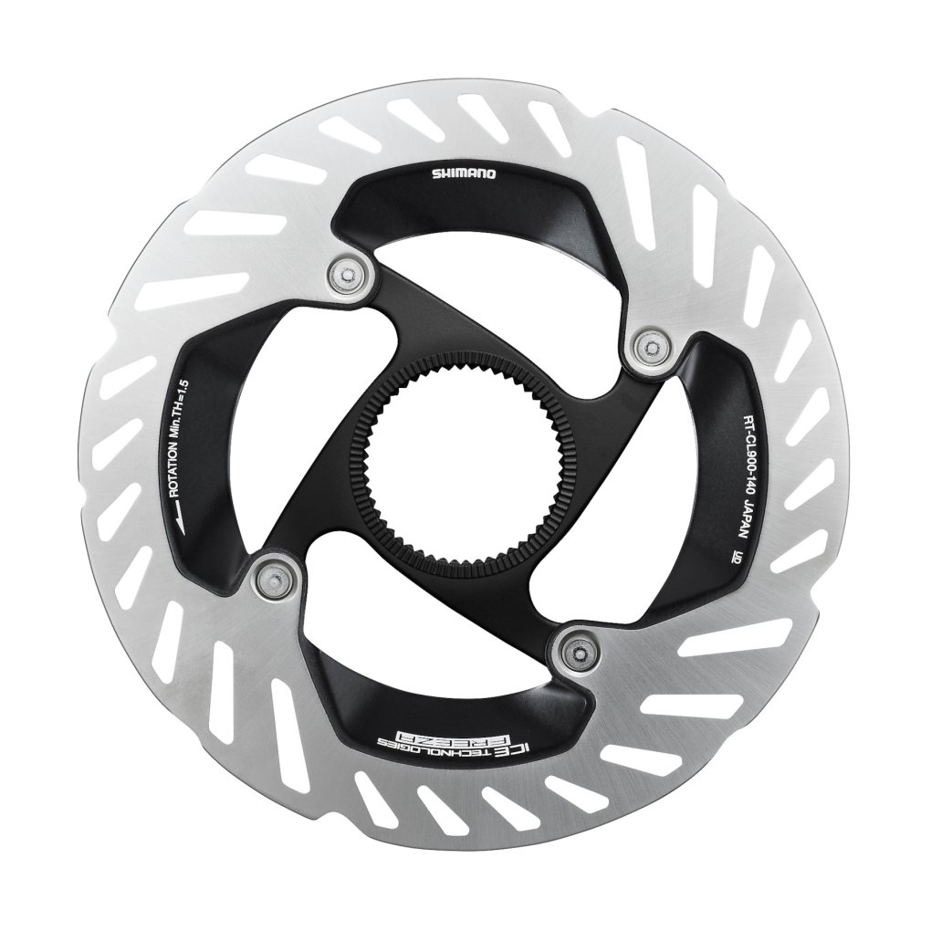 Shimano RT-CL900 Disc Brake Rotor - Centerlock | Ice-Tech Freeza - black