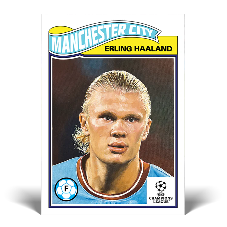 Topps UK - UCC Living Set Card #510 - Erling Haaland