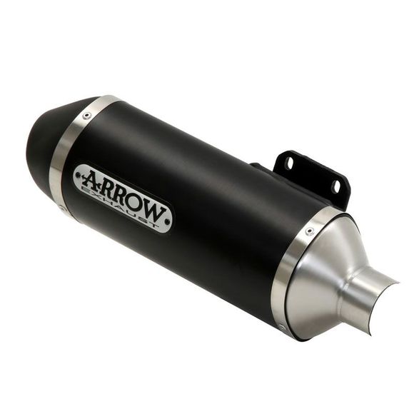 Silencieux Arrow Urban Alu Dark embout noir mat - NoirRef : AW0180 / 53542ANN