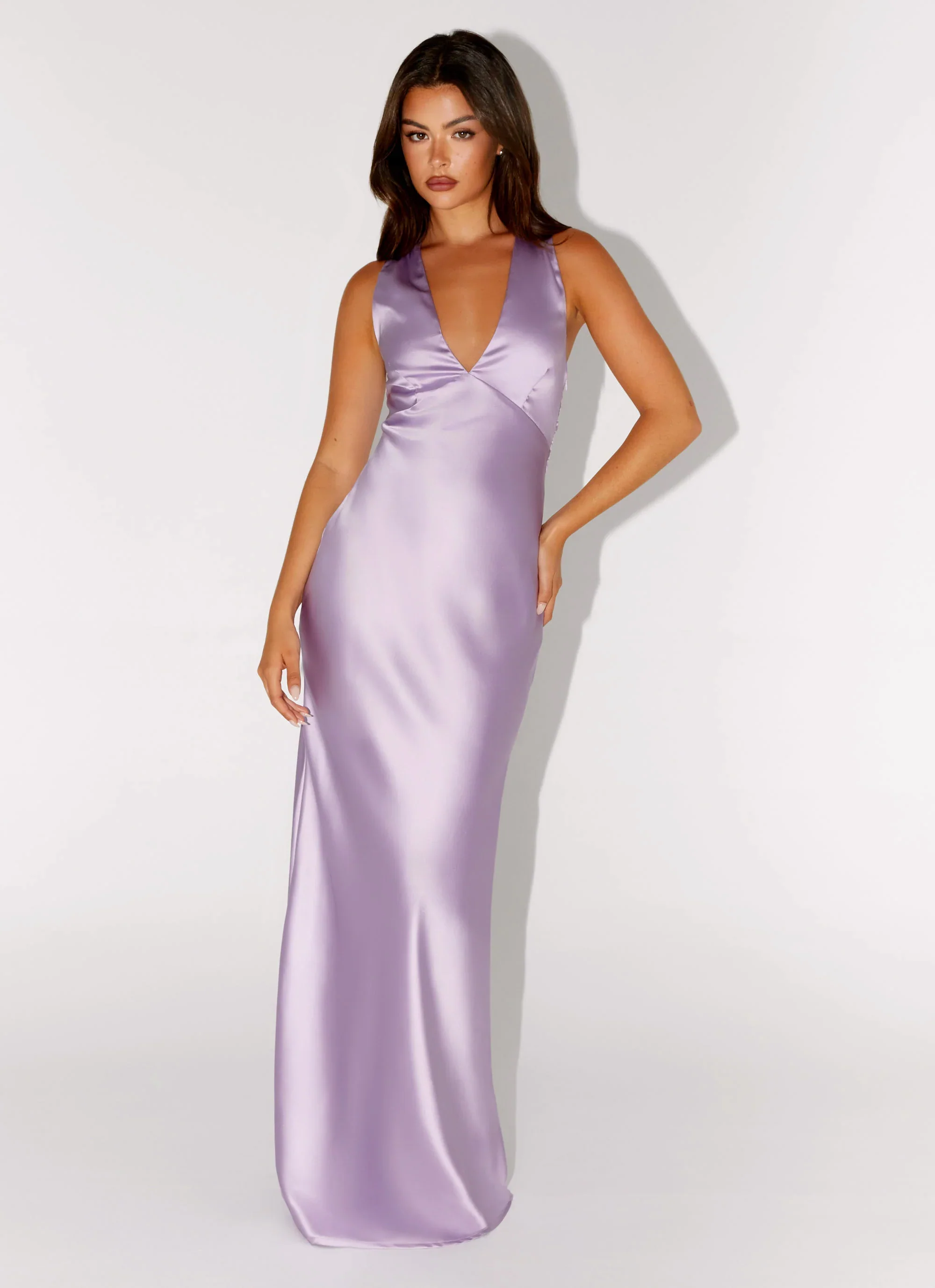 Brody Maxi Dress - Lilac