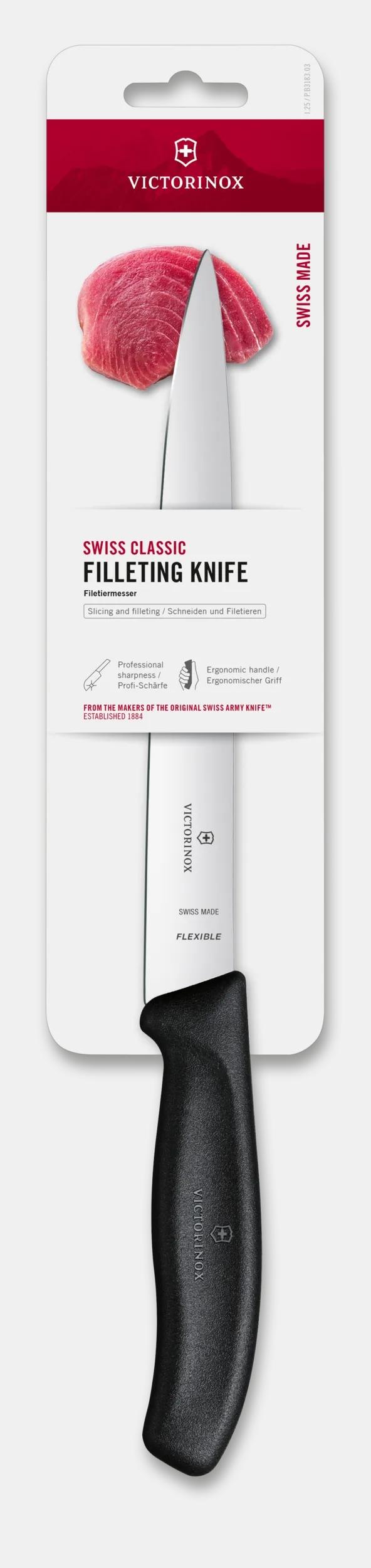 Swiss Classic Filleting Knife, 20 cm