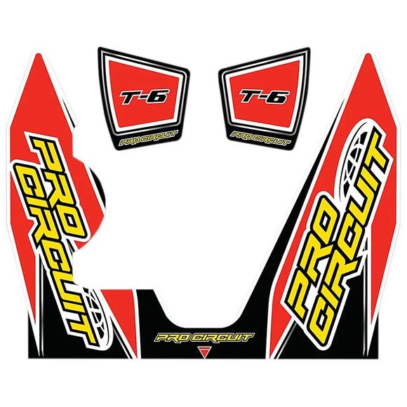 Pro Circuit T-6 Universal StickersRef: PC0282 / 18600705
