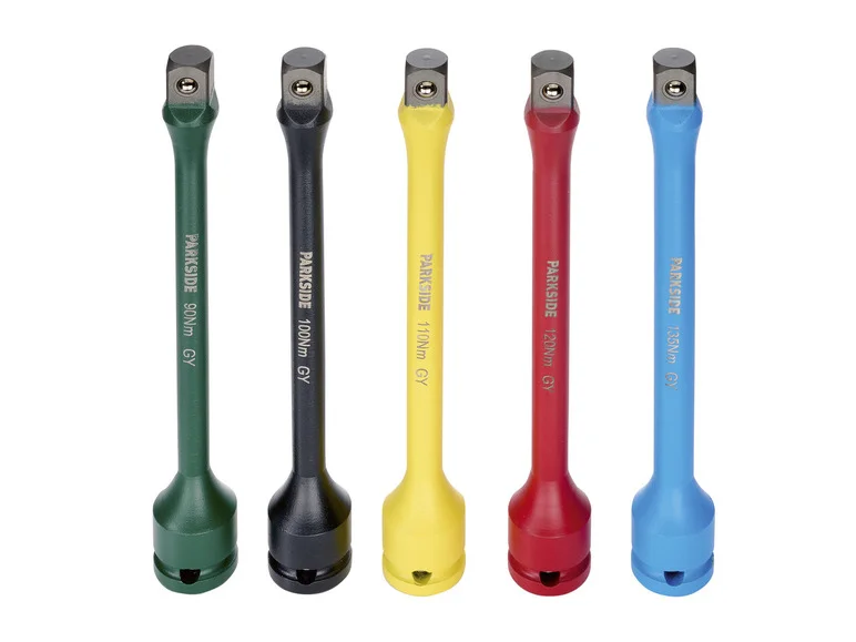 Set de rallonge à torsion, 5 pièces