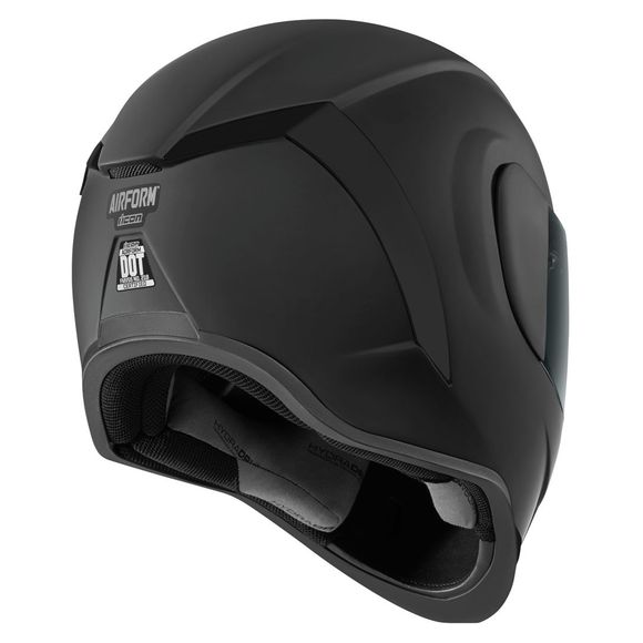 Casque intégral Icon AIRFORM - DARK - NoirRef : IC0815
