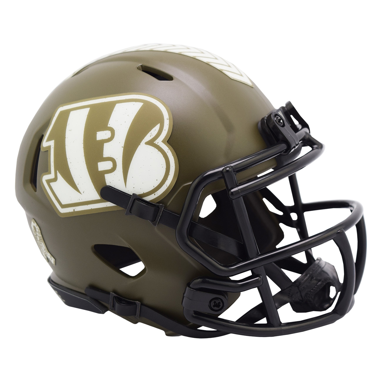 Cincinnati Bengals 2022 Salute to Service NFL Speed Mini Helmet