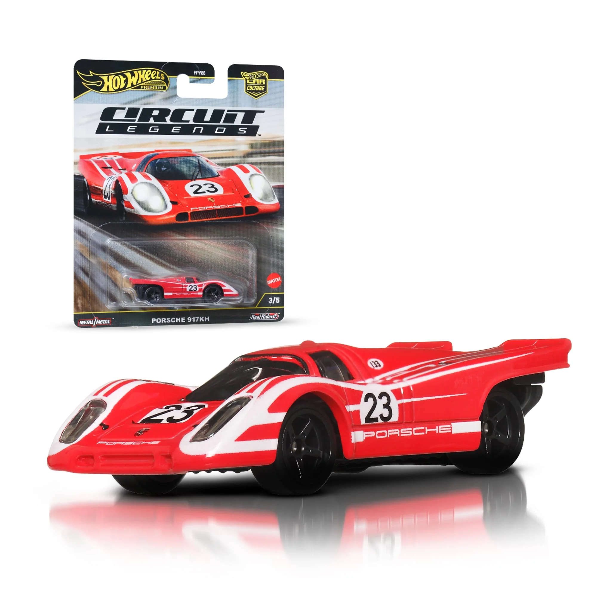 Hot Wheels Premium Car Culture Circuit Legends Porsche 917KH
