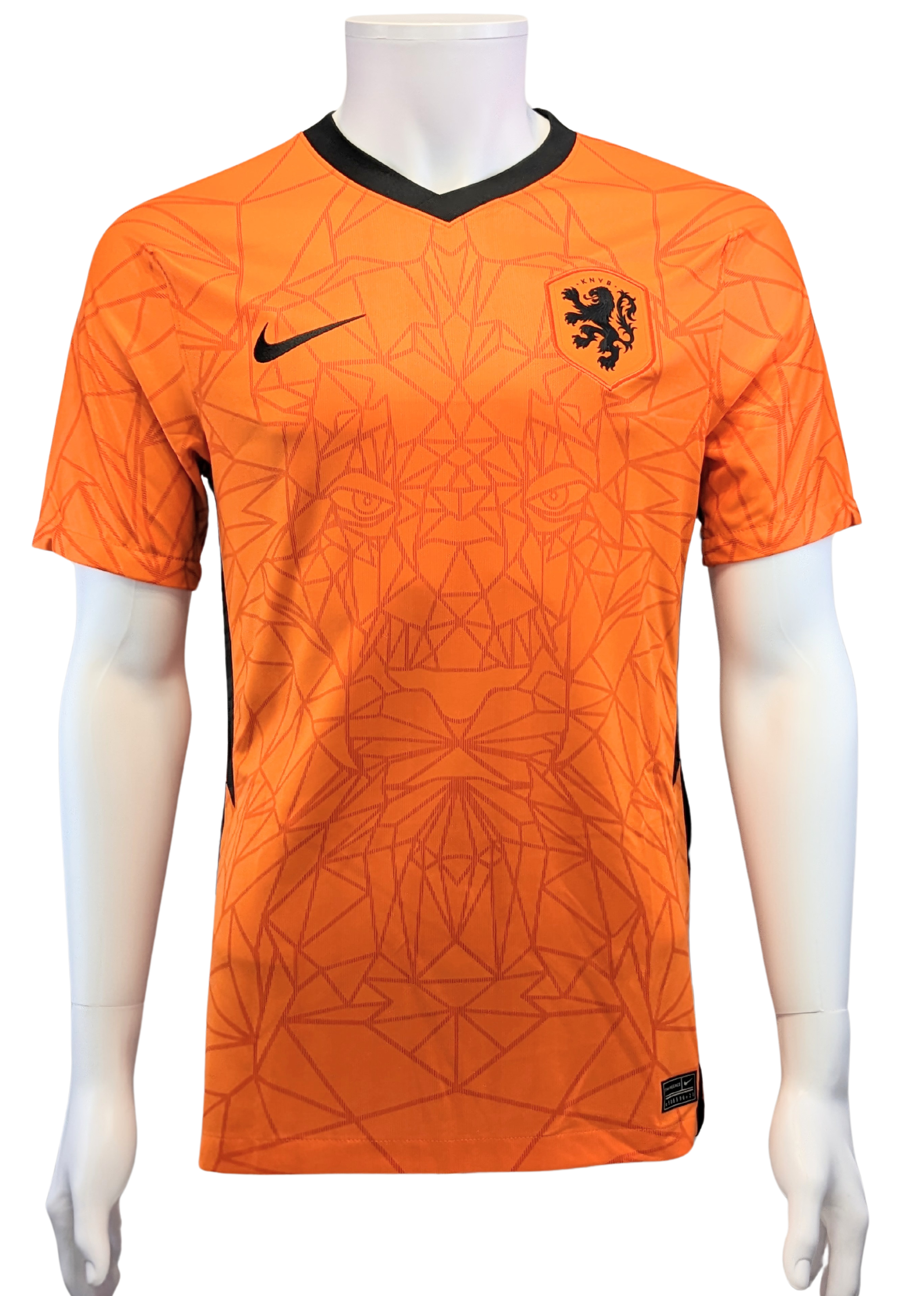 Memphis Depay #10 Autographed Nike Netherlands 2020/21 Home Jersey