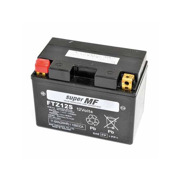 Batterie Furukawa Battery FTZ12S FA ferme Type Acide Sans entretien/prête à l'emploiRef : FUB0002 / F49127