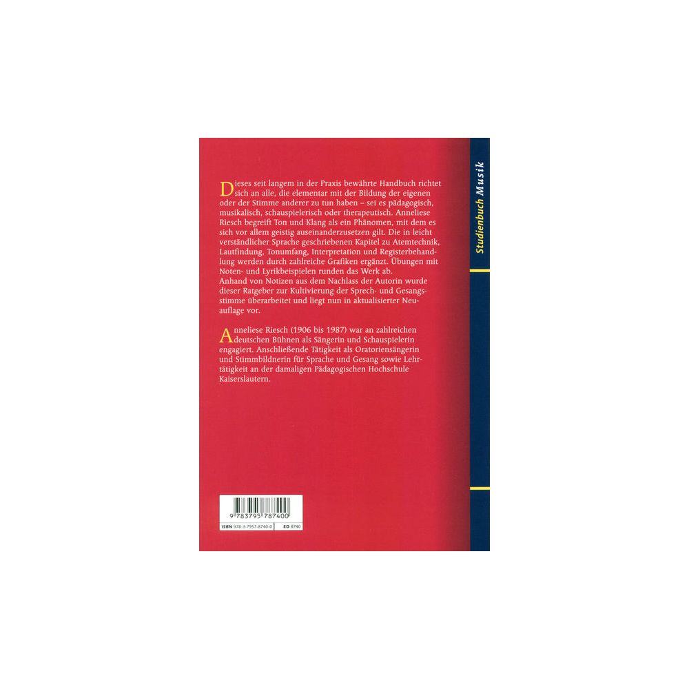 Schott Lebendige Stimme – Thomann Ireland