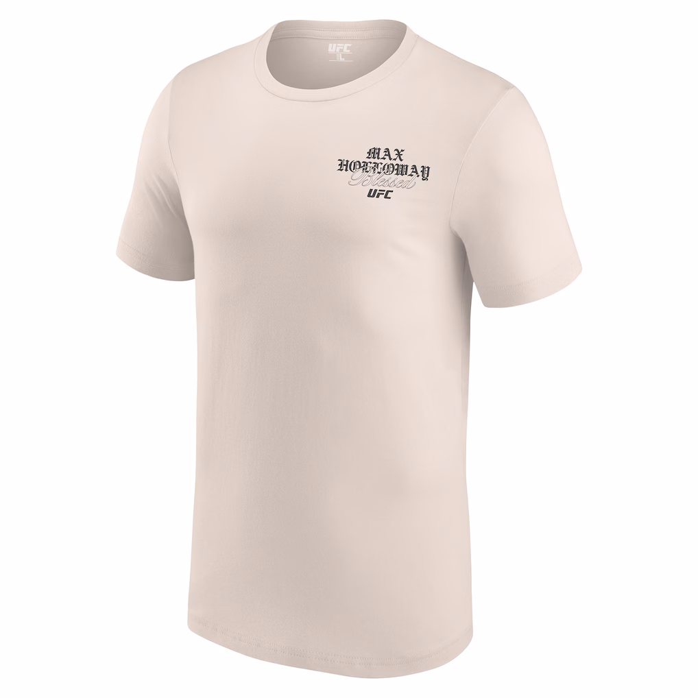 Men's UFC  Sand Max Holloway Hibiscus T-Shirt