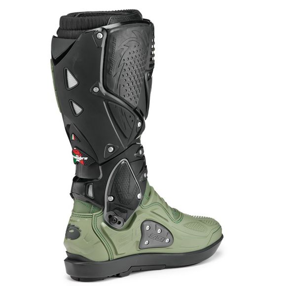 Sidi CROSSFIRE 3 SRS 2025 cross Boots - Green / BlackRef: SID0236