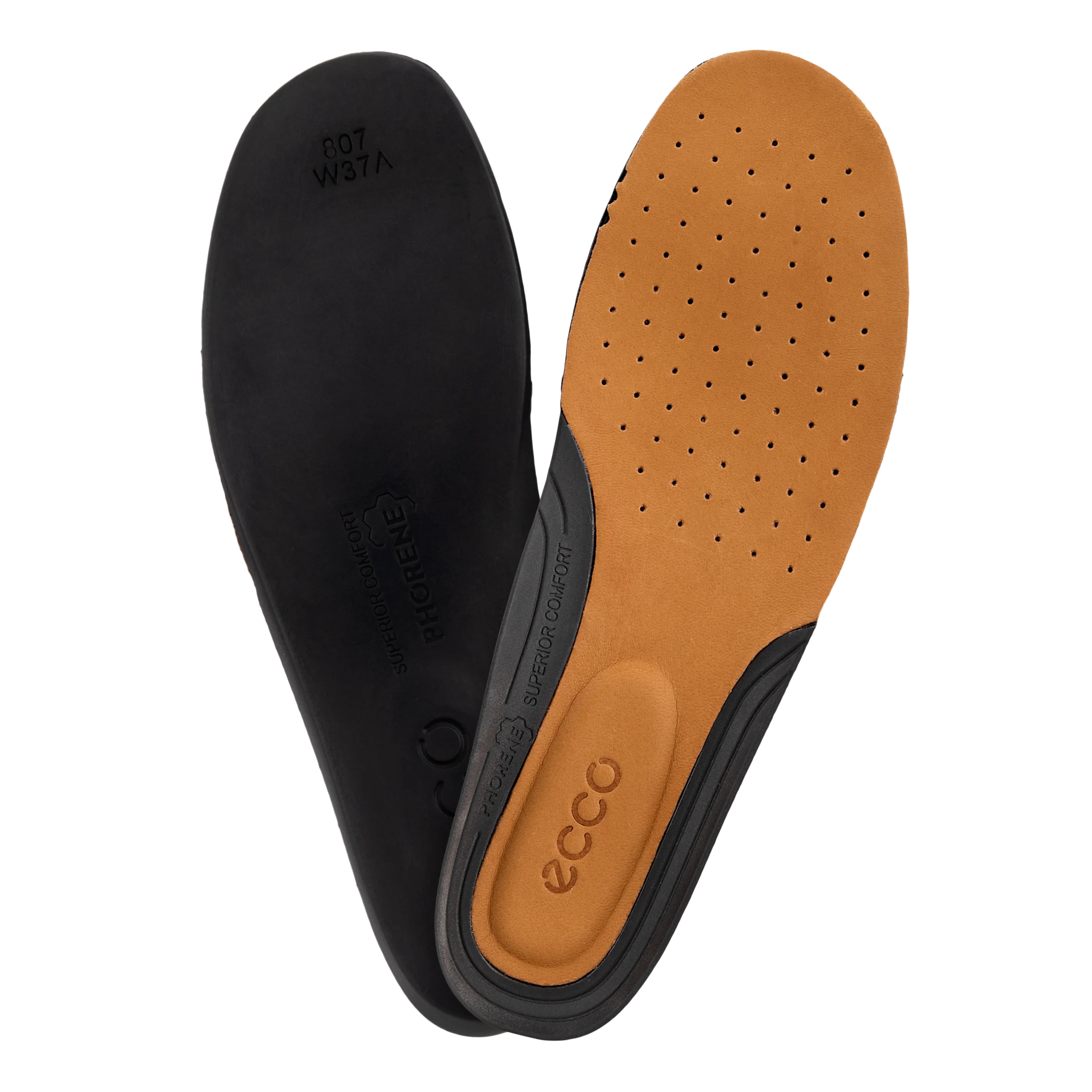 ECCO Comfort Supreme Insole W Damen Einlegesohle aus Leder Braun