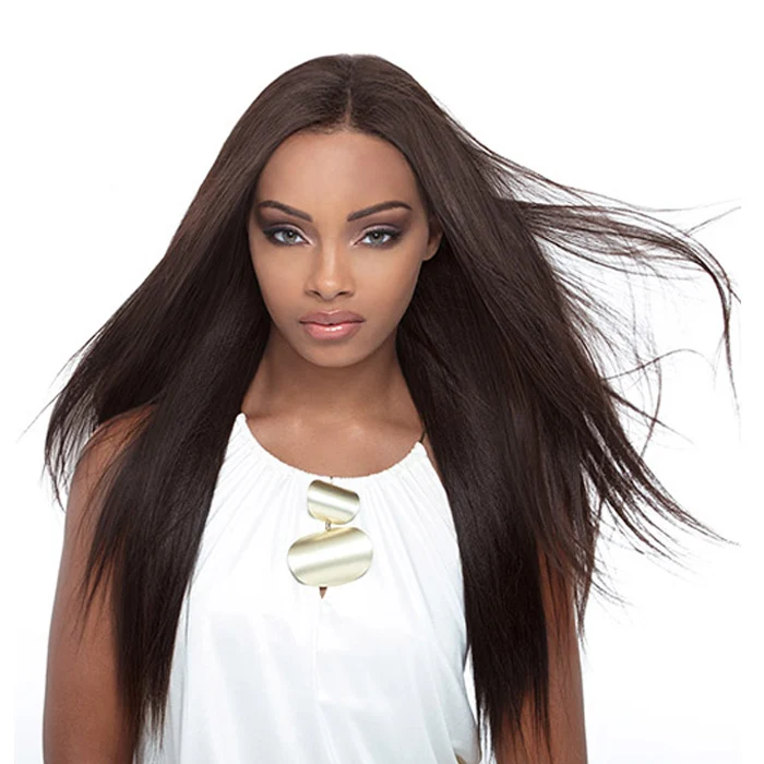 Janet Collection Enhanced 100% Brazilian Remy Virgin Human Hair Weave - YAKY 10-22