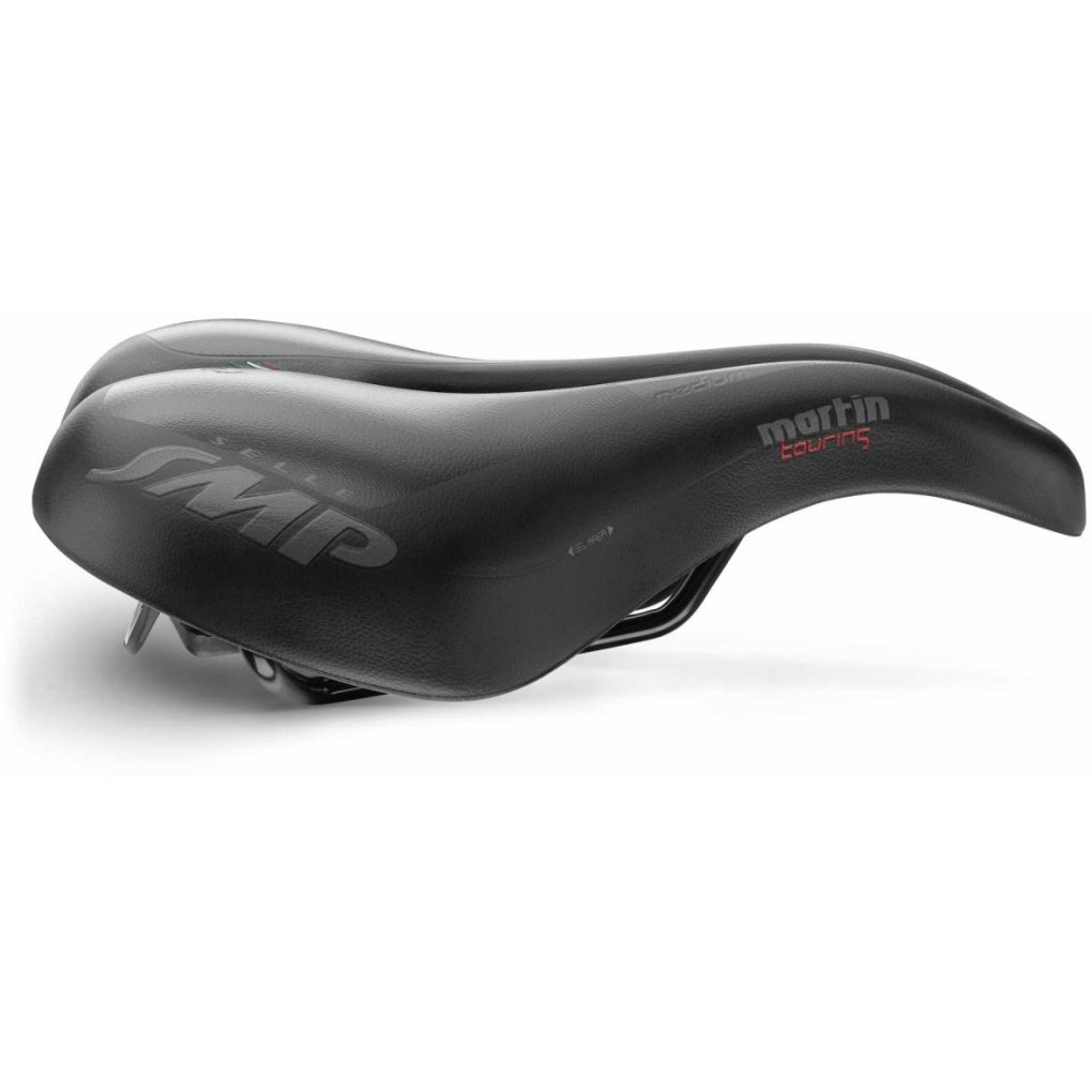 Selle SMP Martin Touring Medium Gel Saddle - black