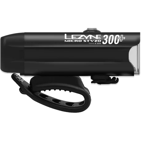 Lezyne Micro 300+ Front Light StVZO - black