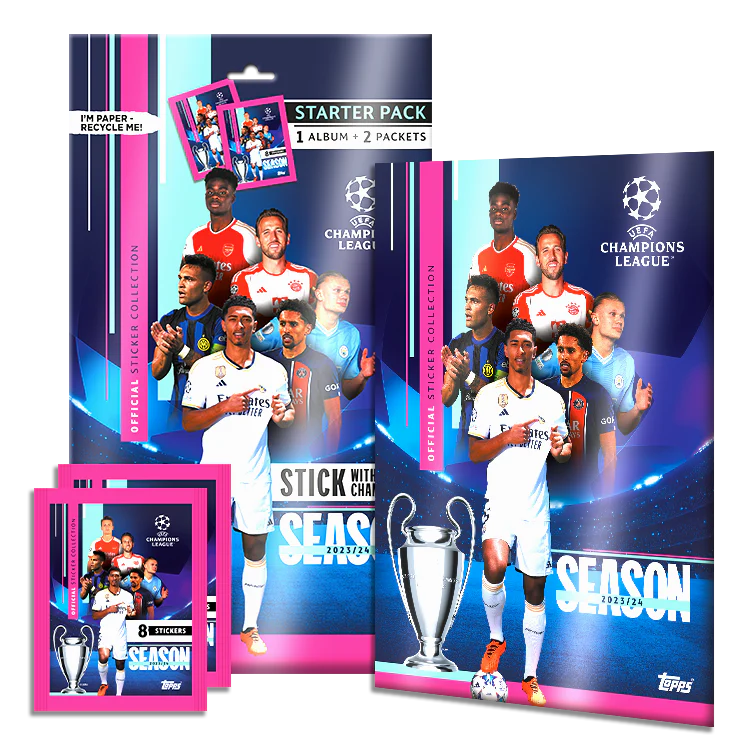 UEFA Champions League Stickers 23/24 - Mega Starter Bundle