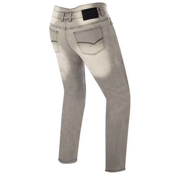 Bering Stream Motorcycle Jeans - Straight / Regular - GrayRef: Br1462-C170