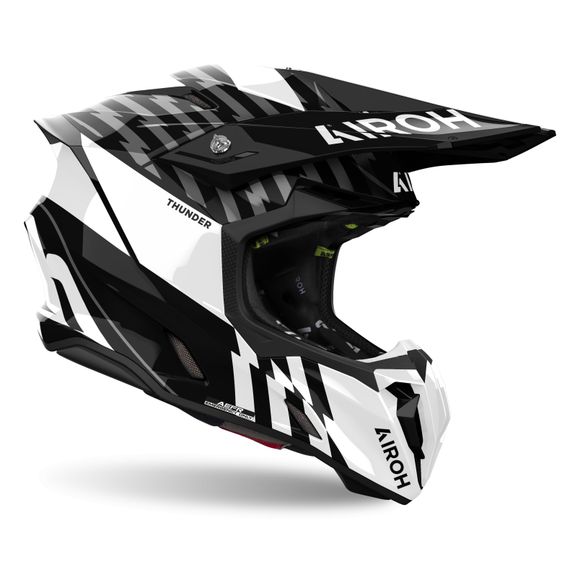 Airoh TWIST 3 cross helmet - THUNDER 2024 - Black / WhiteRef: AR1368