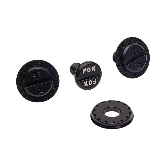 Kit Visserie Casque TT Fox V3 VISOR SCREW KIT 2026 - NoirRef : FX5867 / 32543-001-OS