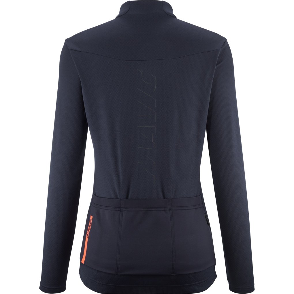 Mavic Aksium Thermo Longsleeve Jersey Women - deep blue