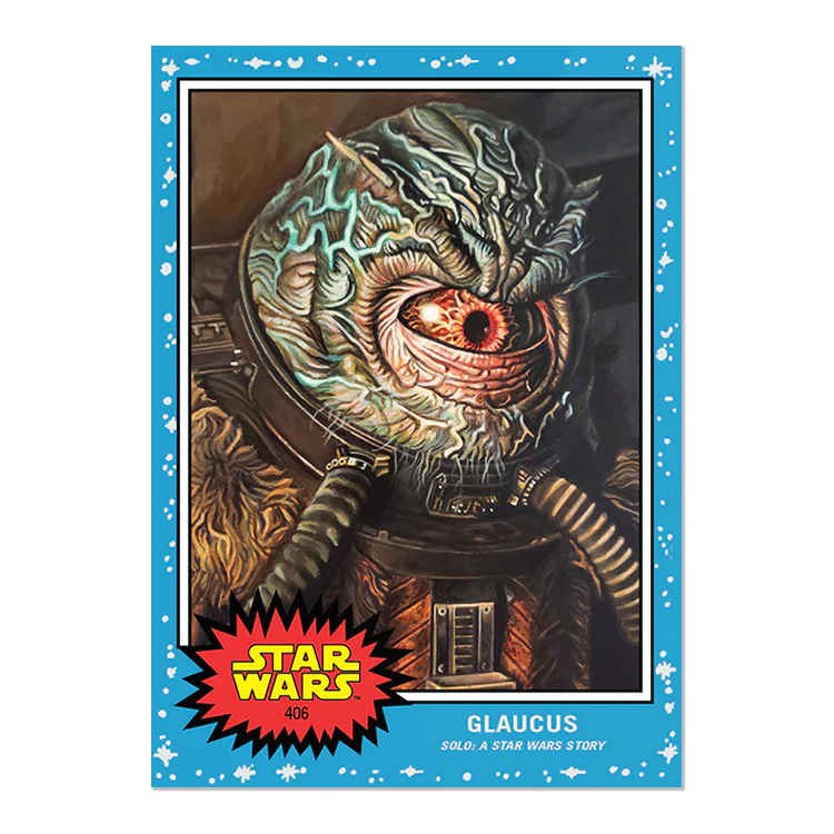 Topps UK - SW Living Set Card #406 - Glaucus