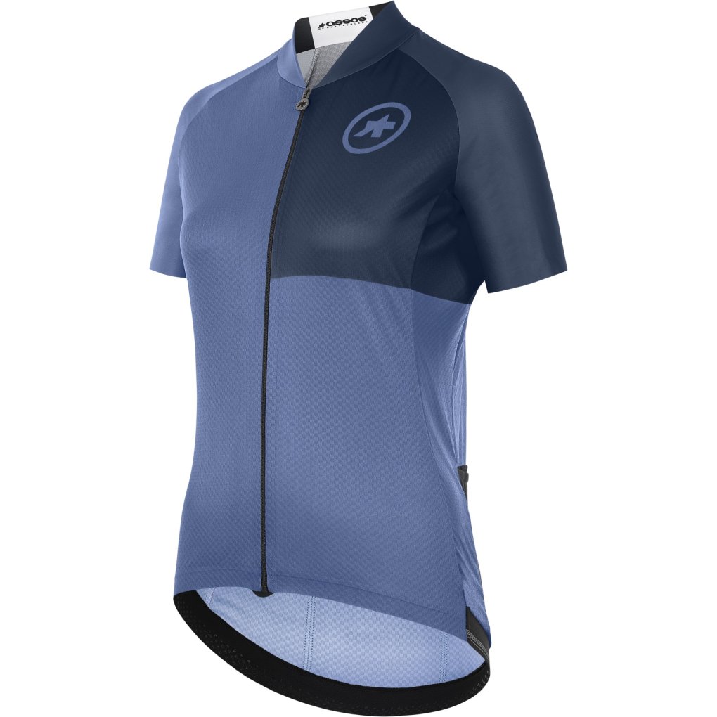 Assos UMA GT C2 EVO Stahlstern Short Sleeve Jersey Women - stone blue