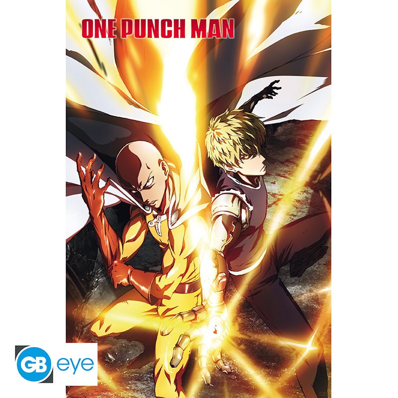 ONE PUNCH MAN Poster Saitama & Genos (91.5x61cm)