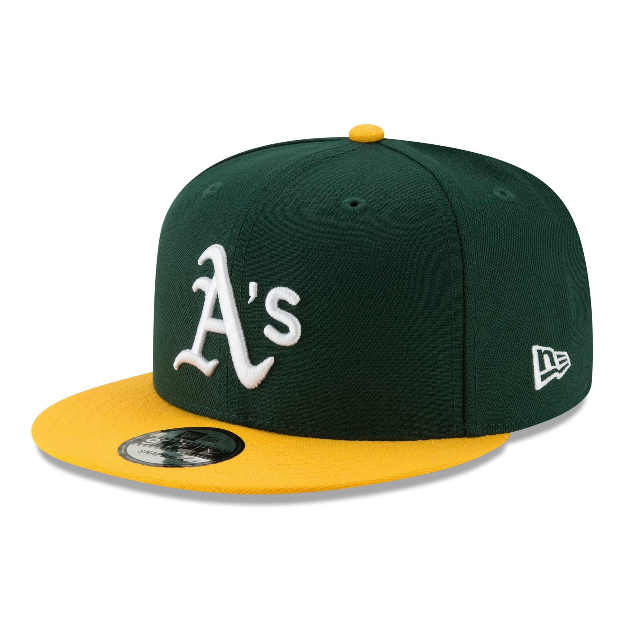 Athletics Basic Logo New Era MLB Snapback Cap