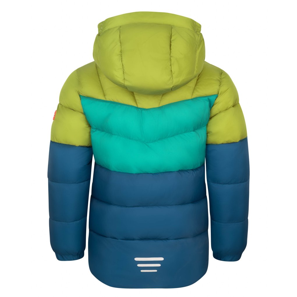 Trollkids Kirkenes Jacket Kids - Pear Green/Madeira Blue/Sea Green