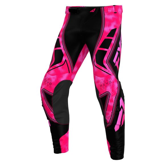 FXR REVO VELOCITY RAZZLE 2026 cross pants - Black / PinkRef: FXR1682