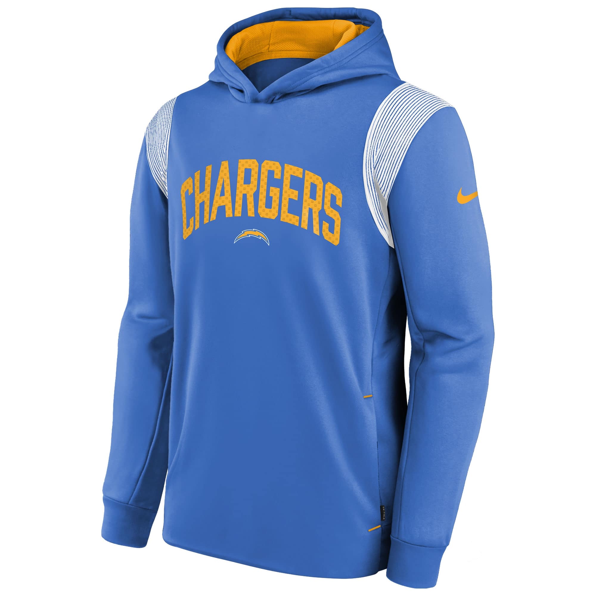 Los Angeles Chargers 2022 NFL On-Field Sideline Therma Hoodie (YOUTH)