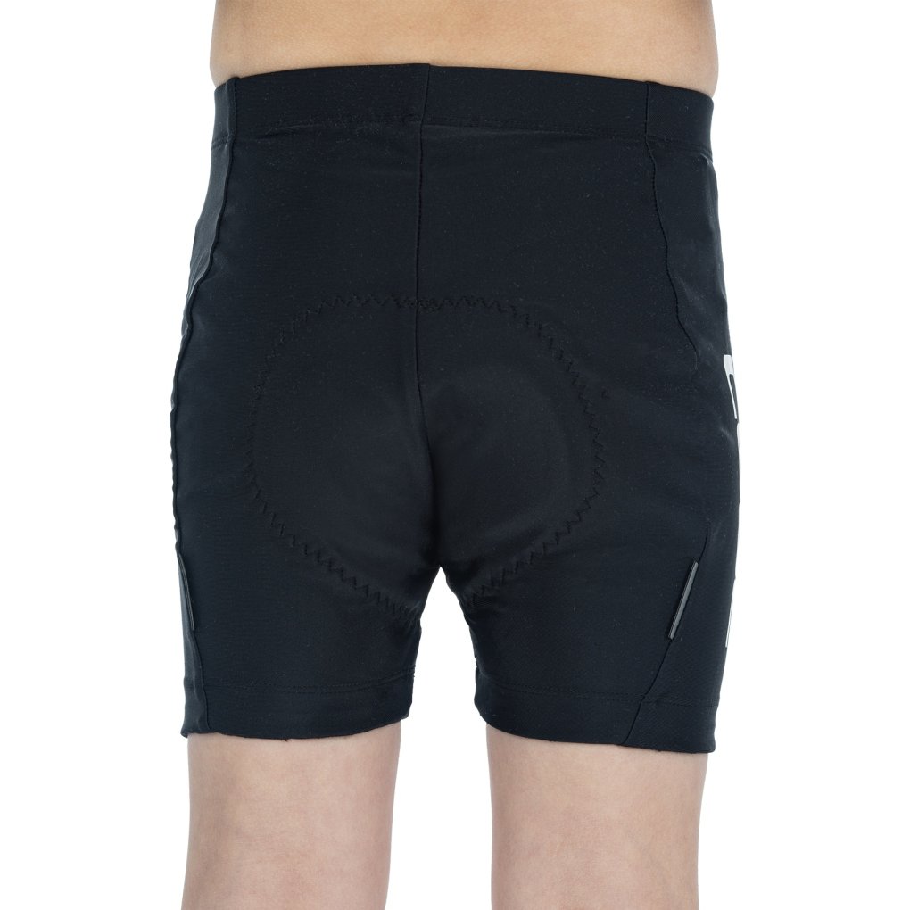 CUBE ROOKIE Teamline Cycle Shorts Kids - black´n´white