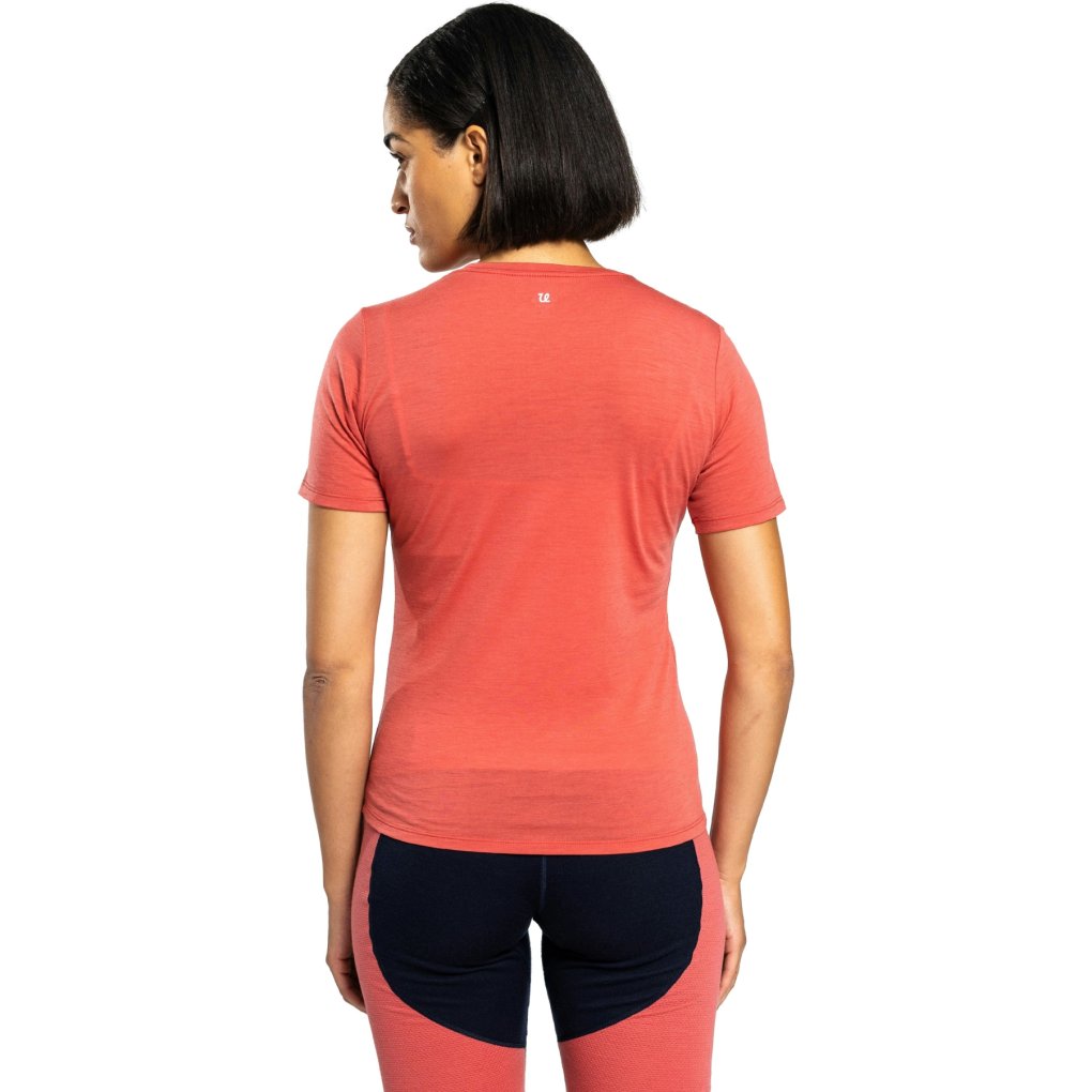 Ulvang Alltime Lead Regular Tee Women - Mineral Red