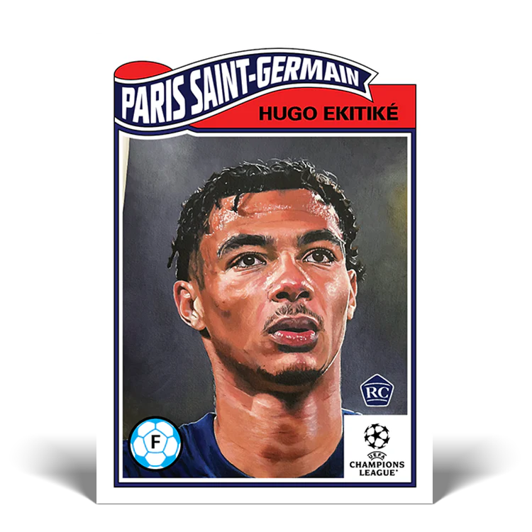 Topps UK - UCC Living Set Card #541 - Hugo Ekitiké
